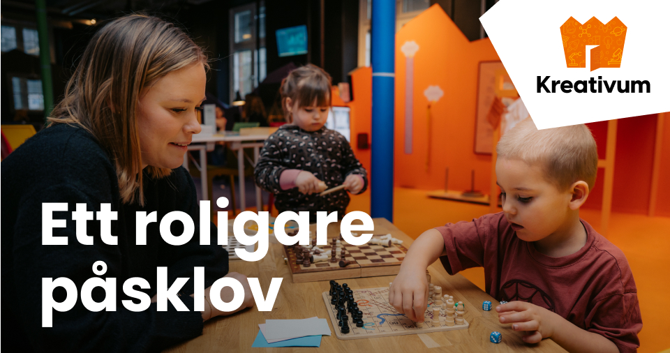 Påsklovet på Kreativum